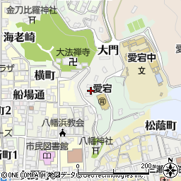 愛媛県八幡浜市大門466周辺の地図