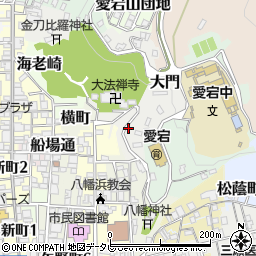 愛媛県八幡浜市大門475周辺の地図