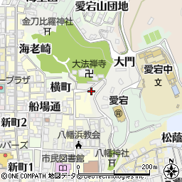 愛媛県八幡浜市大門128周辺の地図