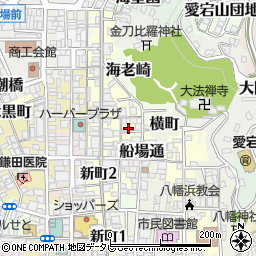 愛媛県八幡浜市新栄町周辺の地図