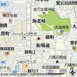愛媛県八幡浜市新栄町周辺の地図