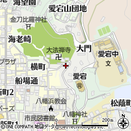 愛媛県八幡浜市大門451周辺の地図