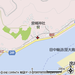 愛媛県八幡浜市向灘2980周辺の地図