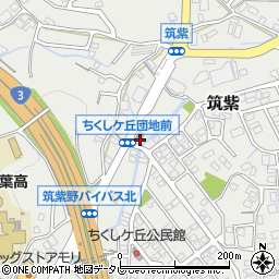 福岡県筑紫野市筑紫802-1周辺の地図