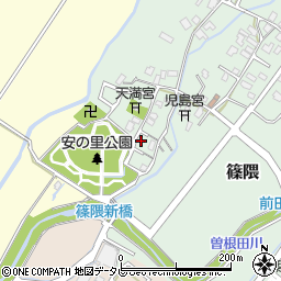 福岡県朝倉郡筑前町篠隈669-8周辺の地図