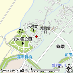 福岡県朝倉郡筑前町篠隈669周辺の地図