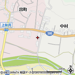 上秋月コミュニティセンター周辺の地図
