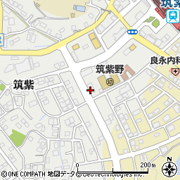 ヒューマインド筑紫駅前周辺の地図