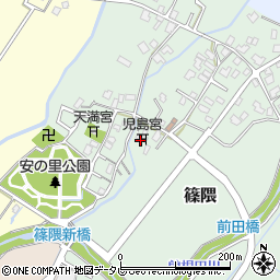 児島宮周辺の地図