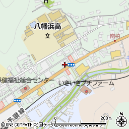 愛媛県八幡浜市松柏周辺の地図