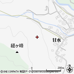 福岡県朝倉市甘水1043-3周辺の地図