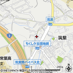 福岡県筑紫野市筑紫802-5周辺の地図