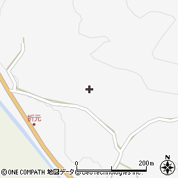 大分県中津市本耶馬渓町折元980周辺の地図