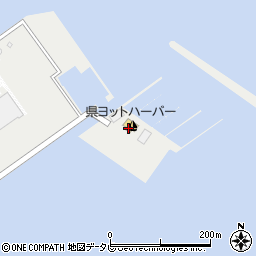 佐賀県ヨットハーバー周辺の地図