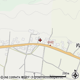 福岡県朝倉市中村1924周辺の地図