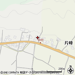 福岡県朝倉市中村1929周辺の地図