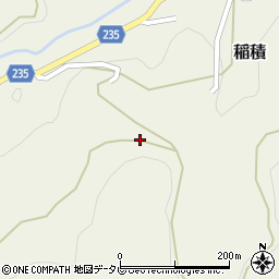 愛媛県大洲市稲積265周辺の地図