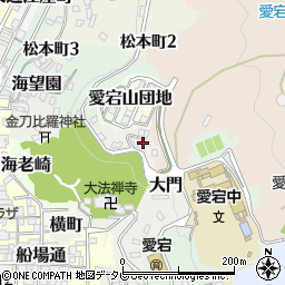 愛媛県八幡浜市大門280-3周辺の地図