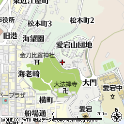 愛媛県八幡浜市大門260周辺の地図
