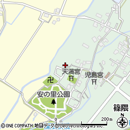 福岡県朝倉郡筑前町篠隈658周辺の地図