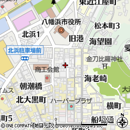 大島屋北浜店周辺の地図
