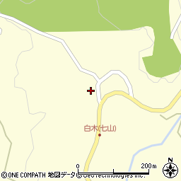 佐賀県唐津市七山白木2701周辺の地図