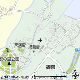 福岡県朝倉郡筑前町篠隈542周辺の地図