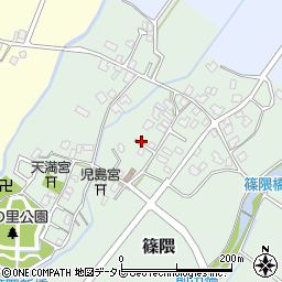 福岡県朝倉郡筑前町篠隈550-4周辺の地図