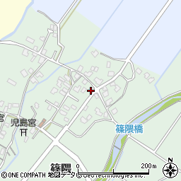 福岡県朝倉郡筑前町篠隈570周辺の地図