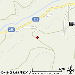 愛媛県大洲市稲積461周辺の地図