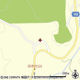 佐賀県唐津市七山白木2721周辺の地図