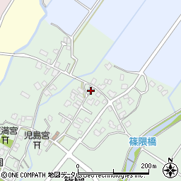 福岡県朝倉郡筑前町篠隈458周辺の地図