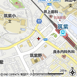 ＪＡ筑紫筑紫駅前周辺の地図