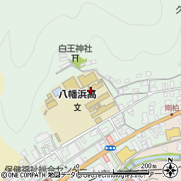 愛媛県立八幡浜高等学校周辺の地図