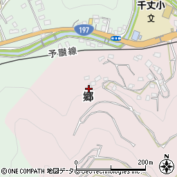 愛媛県八幡浜市郷4周辺の地図