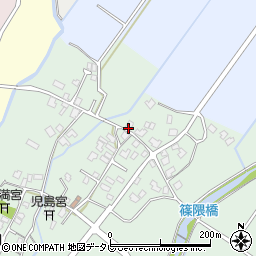 福岡県朝倉郡筑前町篠隈605周辺の地図