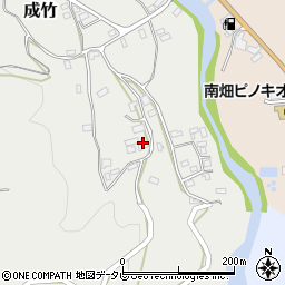 福岡県那珂川市成竹411周辺の地図