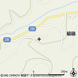 愛媛県大洲市稲積226周辺の地図