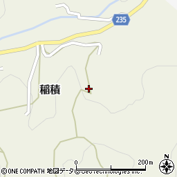 愛媛県大洲市稲積31周辺の地図