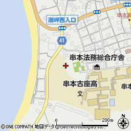 潮崎本之宮神社周辺の地図
