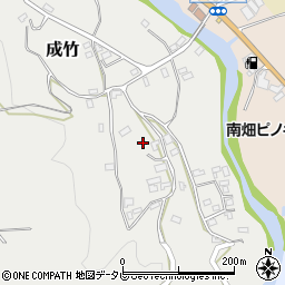 福岡県那珂川市成竹398-1周辺の地図