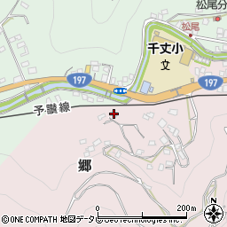 愛媛県八幡浜市郷4-86周辺の地図