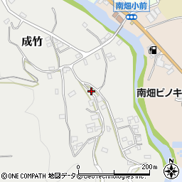 福岡県那珂川市成竹406周辺の地図