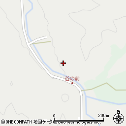 大分県中津市本耶馬渓町西屋形1610周辺の地図