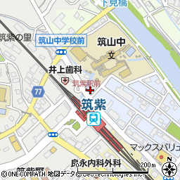 筑紫駅前ビル周辺の地図