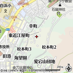〒796-0052 愛媛県八幡浜市松本町の地図
