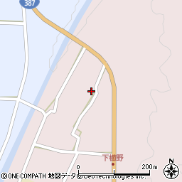 大分県宇佐市院内町櫛野842-1周辺の地図
