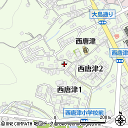 シャングリラ西唐津周辺の地図