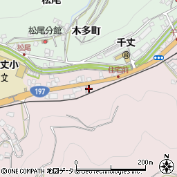 愛媛県八幡浜市郷4-375周辺の地図