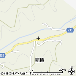 愛媛県大洲市稲積177周辺の地図